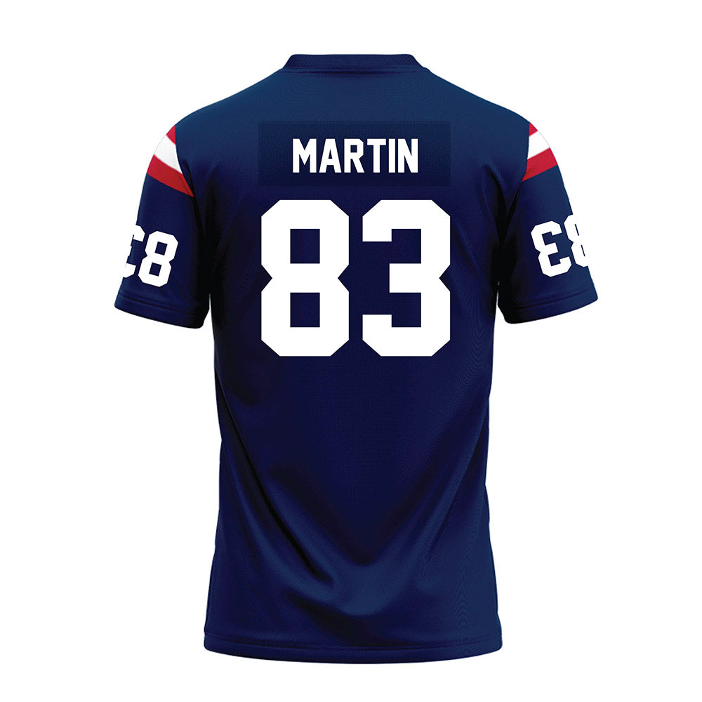 FAU - NCAA Football : Spencer Martin - Blue Premium Football Jersey-1