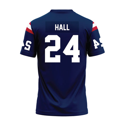 FAU - NCAA Football : Loren Hall - Blue Premium Football Jersey-1