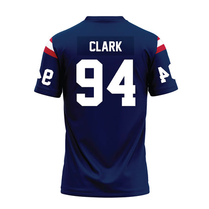 FAU - NCAA Football : Corey Clark - Blue Premium Football Jersey-1