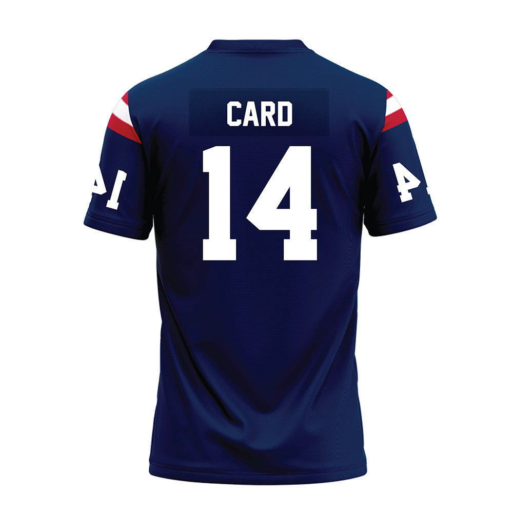 FAU - NCAA Football : Jade Card - Blue Premium Football Jersey-1
