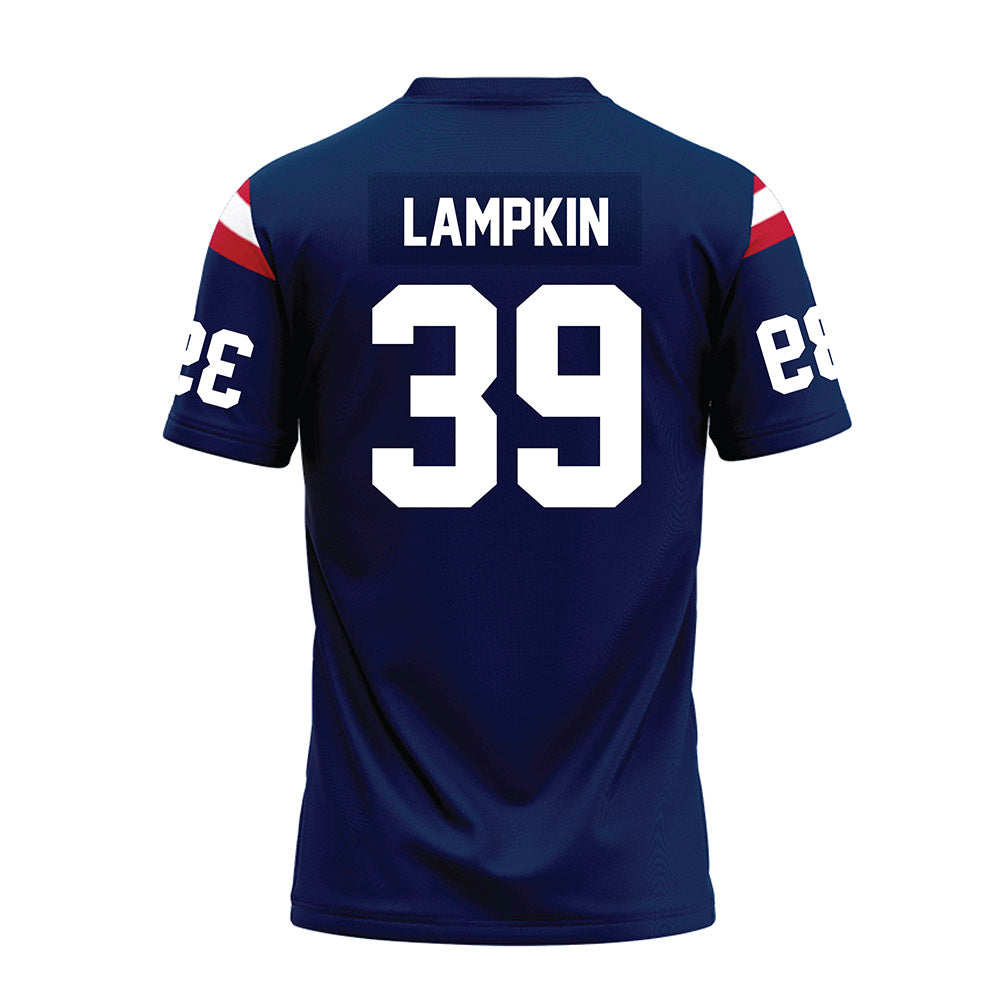 FAU - NCAA Football : Rj Lampkin - Blue Premium Football Jersey-1