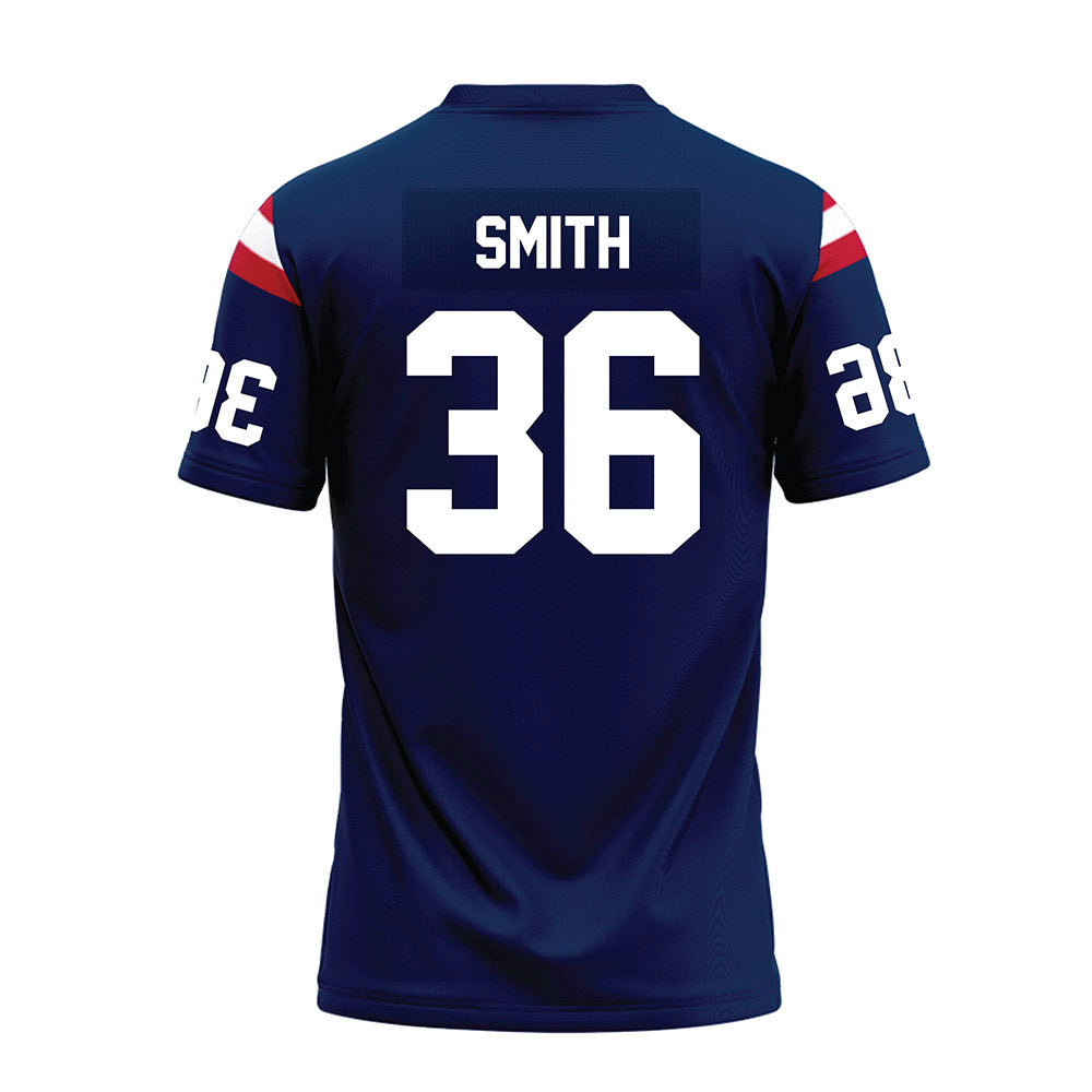 FAU - NCAA Football : Darius Smith - Blue Premium Football Jersey-1