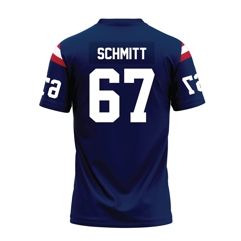FAU - NCAA Football : Alejandro Schmitt - Blue Premium Football Jersey-1