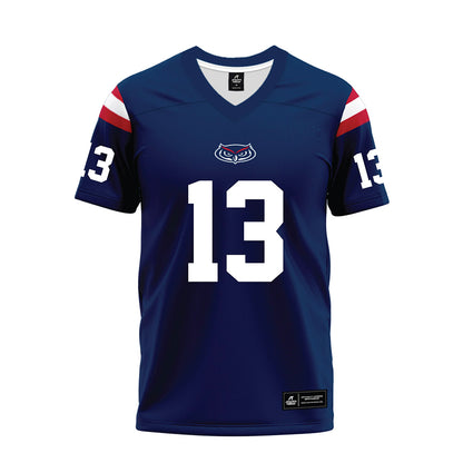 FAU - NCAA Football : Jahmari Powell-Wonson - Blue Premium Football Jersey-0