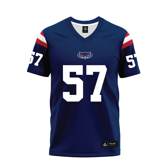 FAU - NCAA Football : Ja'Kavion Nonar - Blue Premium Football Jersey-0