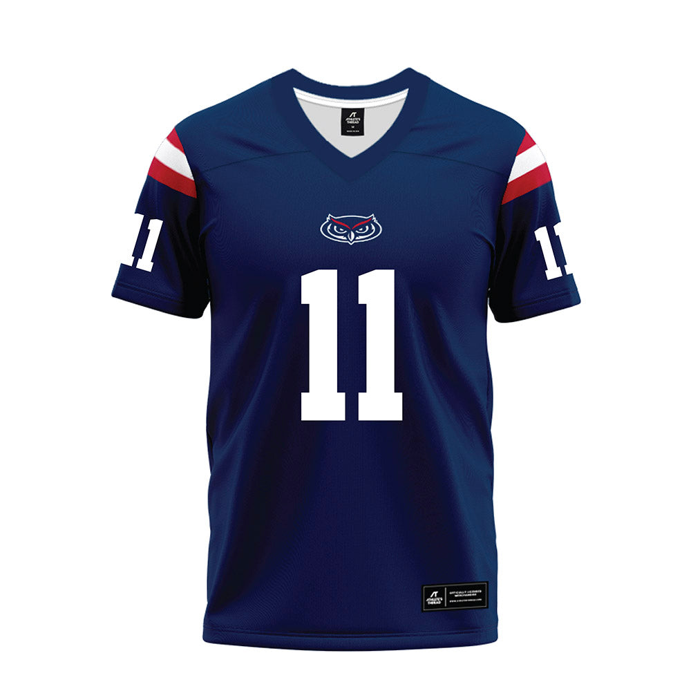 FAU - NCAA Football : Devarius Mitchell - Blue Premium Football Jersey-0