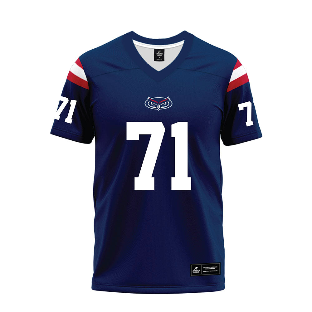 FAU - NCAA Football : Landon Rapkiewicz - Blue Premium Football Jersey-0