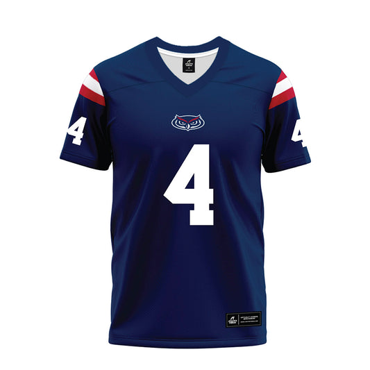 FAU - NCAA Football : Dillion Williams - Blue Premium Football Jersey-0