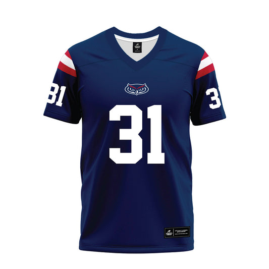 FAU - NCAA Football : Jarvis Johnson - Blue Premium Football Jersey-0