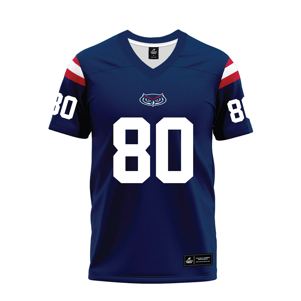 FAU - NCAA Football : Grayson Gibson - Blue Premium Football Jersey-0
