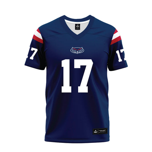 FAU - NCAA Football : Jordan Magwood - Blue Premium Football Jersey-0