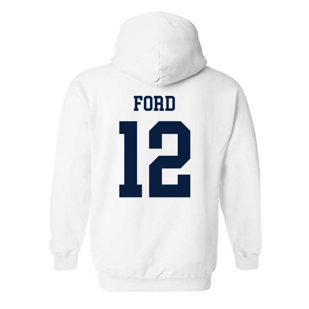 Oral Roberts - NCAA Men's Soccer : Zak Ford - Classic Shersey Hooded Sweatshirt-1