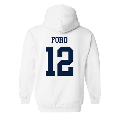 Oral Roberts - NCAA Men's Soccer : Zak Ford - Classic Shersey Hooded Sweatshirt-1