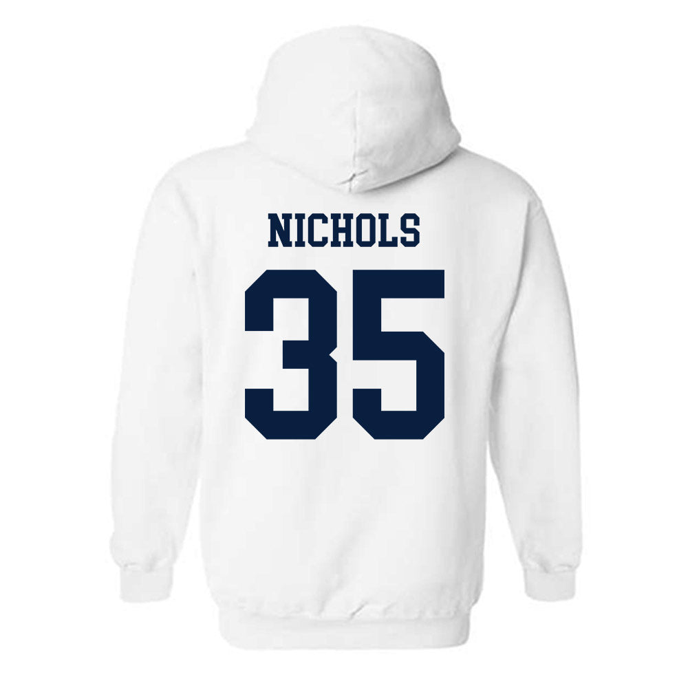 Oral Roberts - NCAA Baseball : Nate Nichols - Classic Shersey Hooded Sweatshirt-1