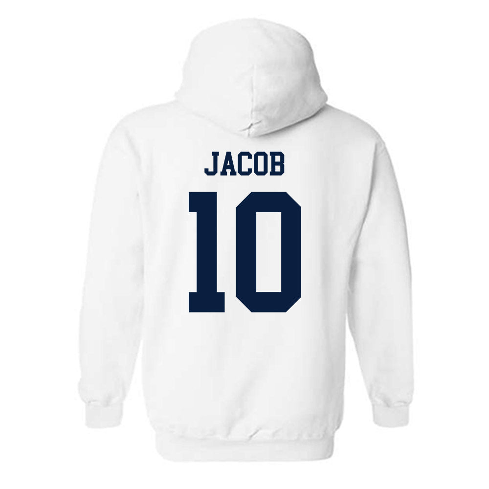 Oral Roberts - NCAA Men's Basketball : Aaron Jacob - Classic Shersey Hooded Sweatshirt-1