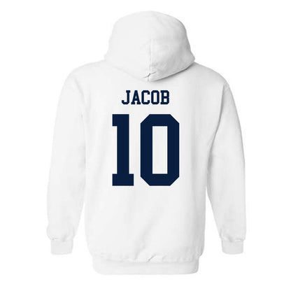 Oral Roberts - NCAA Men's Basketball : Aaron Jacob - Classic Shersey Hooded Sweatshirt-1