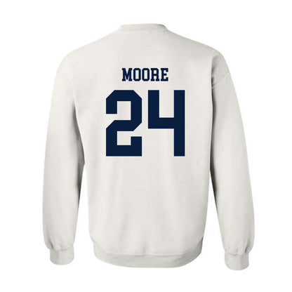 Oral Roberts - NCAA Men's Basketball : Josiah Moore - Classic Shersey Crewneck Sweatshirt-1