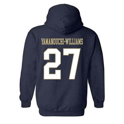 Oral Roberts - NCAA Men's Basketball : Yuto Yamanouchi-Williams - Classic Shersey Hooded Sweatshirt-1