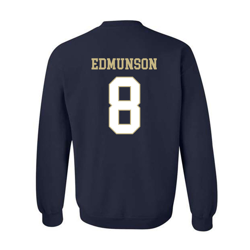 Oral Roberts - NCAA Baseball : Will Edmunson - Classic Shersey Crewneck Sweatshirt-1