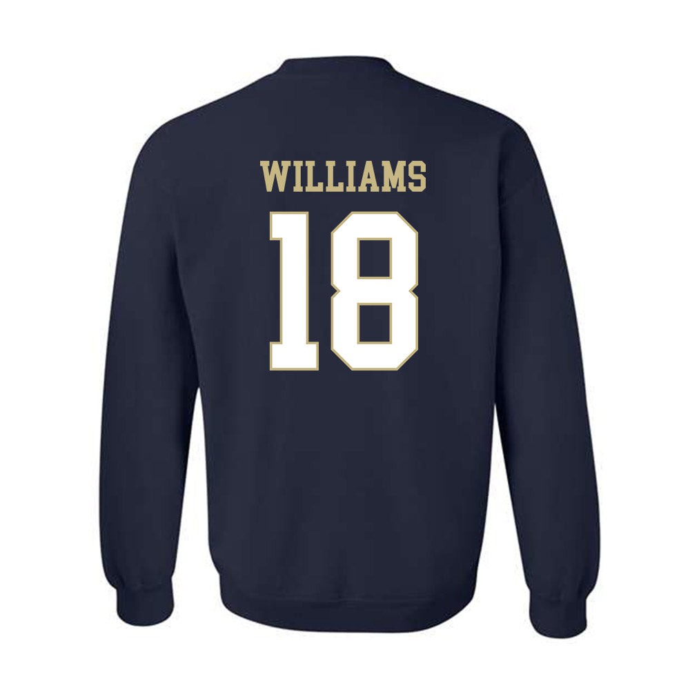 Oral Roberts - NCAA Baseball : Luke Williams - Classic Shersey Crewneck Sweatshirt-1