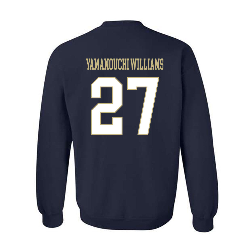Oral Roberts - NCAA Men's Basketball : Yuto Yamanouchi williams - Classic Shersey Crewneck Sweatshirt-1