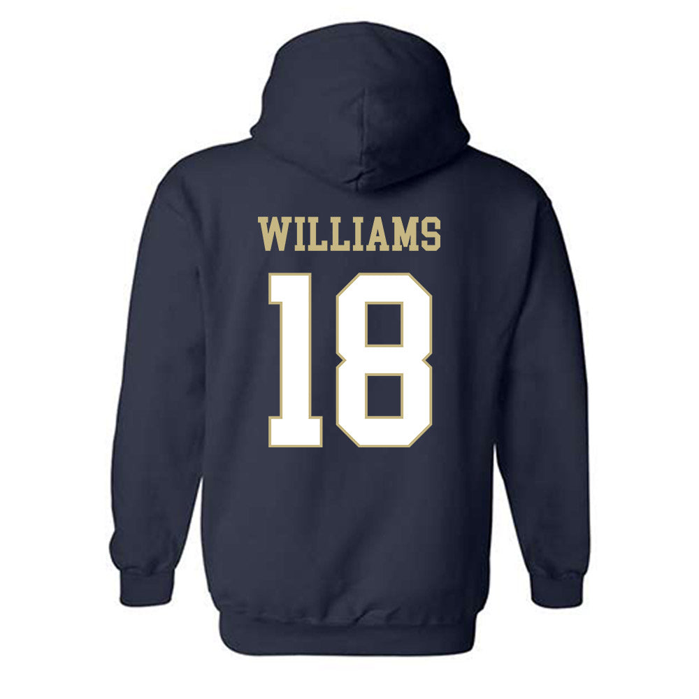 Oral Roberts - NCAA Baseball : Luke Williams - Classic Shersey Hooded Sweatshirt-1