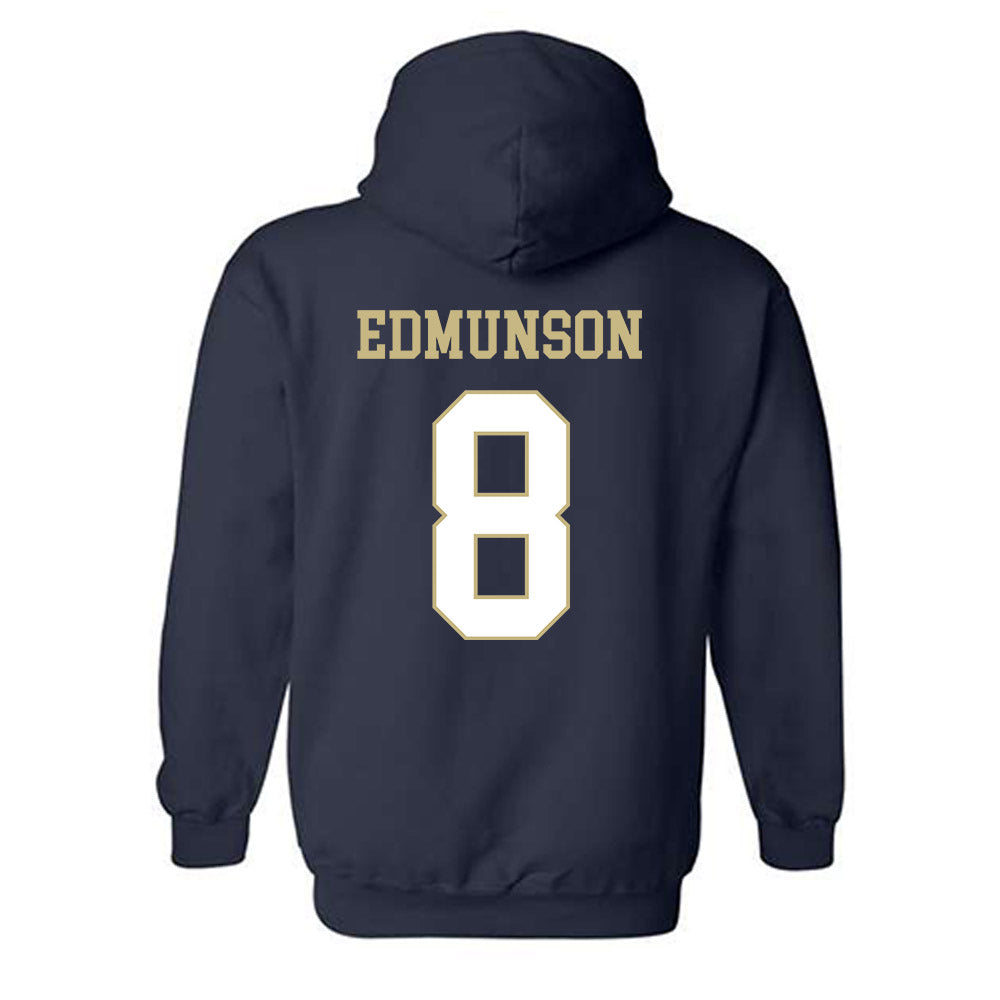 Oral Roberts - NCAA Baseball : Will Edmunson - Classic Shersey Hooded Sweatshirt-1