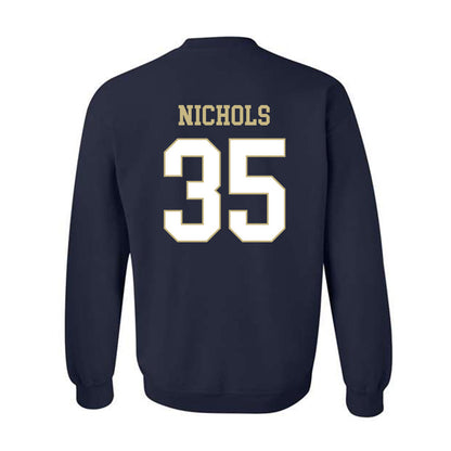 Oral Roberts - NCAA Baseball : Nate Nichols - Classic Shersey Crewneck Sweatshirt-1