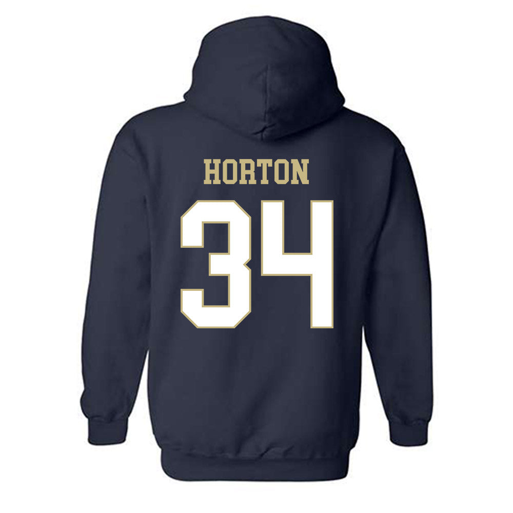Oral Roberts - NCAA Baseball : Ethan Horton - Classic Shersey Hooded Sweatshirt-1