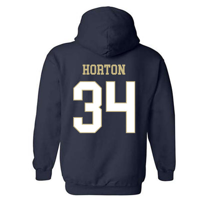 Oral Roberts - NCAA Baseball : Ethan Horton - Classic Shersey Hooded Sweatshirt-1