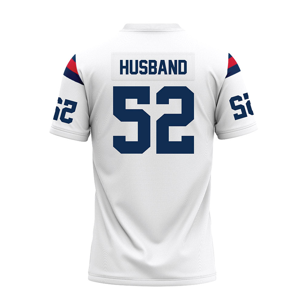 FAU - NCAA Football : Logan Husband - Premium Football Jersey-1