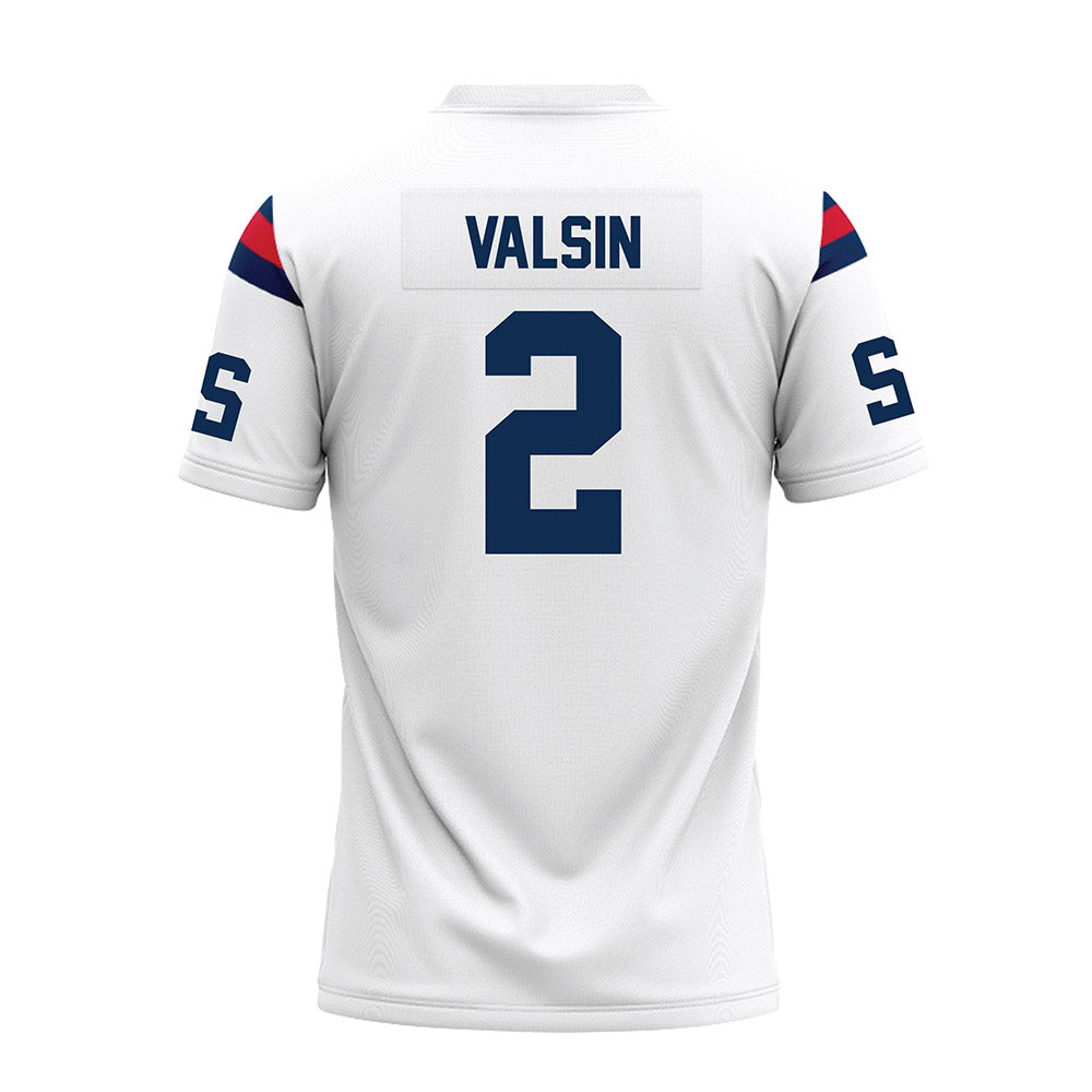 FAU - NCAA Football : Kelby Valsin - Premium Football Jersey-1