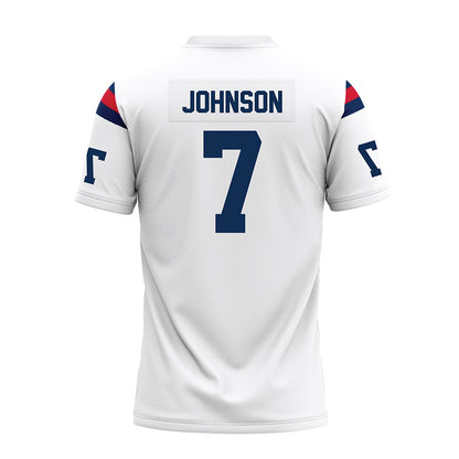 FAU - NCAA Football : Khmari Johnson - Premium Football Jersey-1