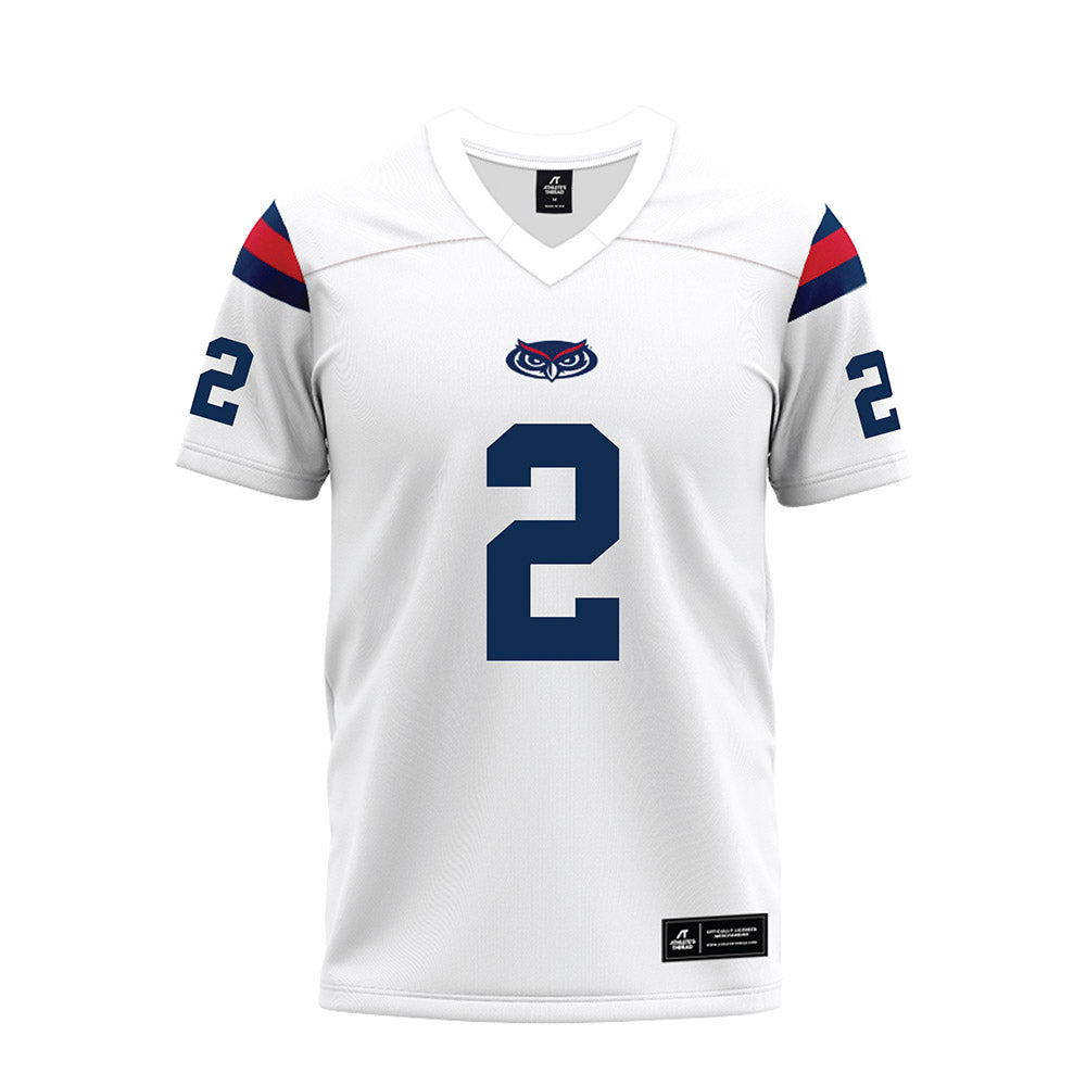 FAU - NCAA Football : Kelby Valsin - Premium Football Jersey-0