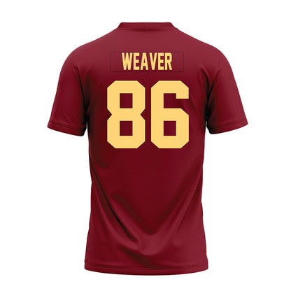 Minnesota - NCAA Football : Gabe Weaver - Maroon Premium Football Jersey-1