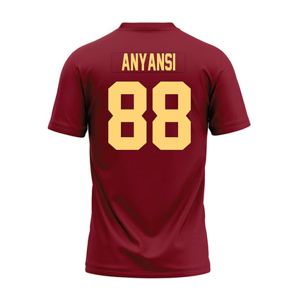 Minnesota - NCAA Football : Josiah Anyansi - Maroon Premium Football Jersey-1