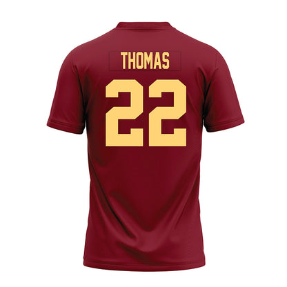 Minnesota - NCAA Football : Jaron Thomas - Maroon Premium Football Jersey-1