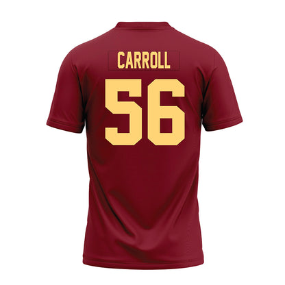 Minnesota - NCAA Football : Brett Carroll - Maroon Premium Football Jersey-1