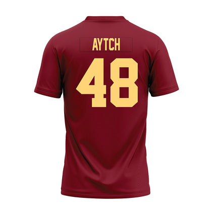 Minnesota - NCAA Football : Aaden Aytch - Maroon Premium Football Jersey-1
