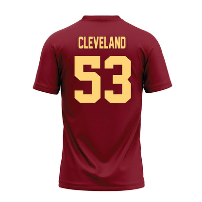 Minnesota - NCAA Football : Nate Cleveland - Maroon Premium Football Jersey-1