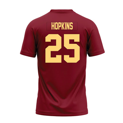 Minnesota - NCAA Football : Justin Hopkins - Maroon Premium Football Jersey-1