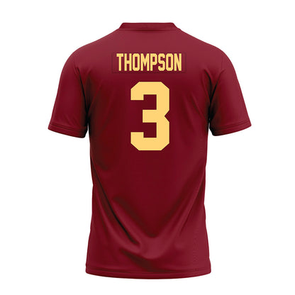 Minnesota - NCAA Football : Perry Thompson - Maroon Premium Football Jersey-1