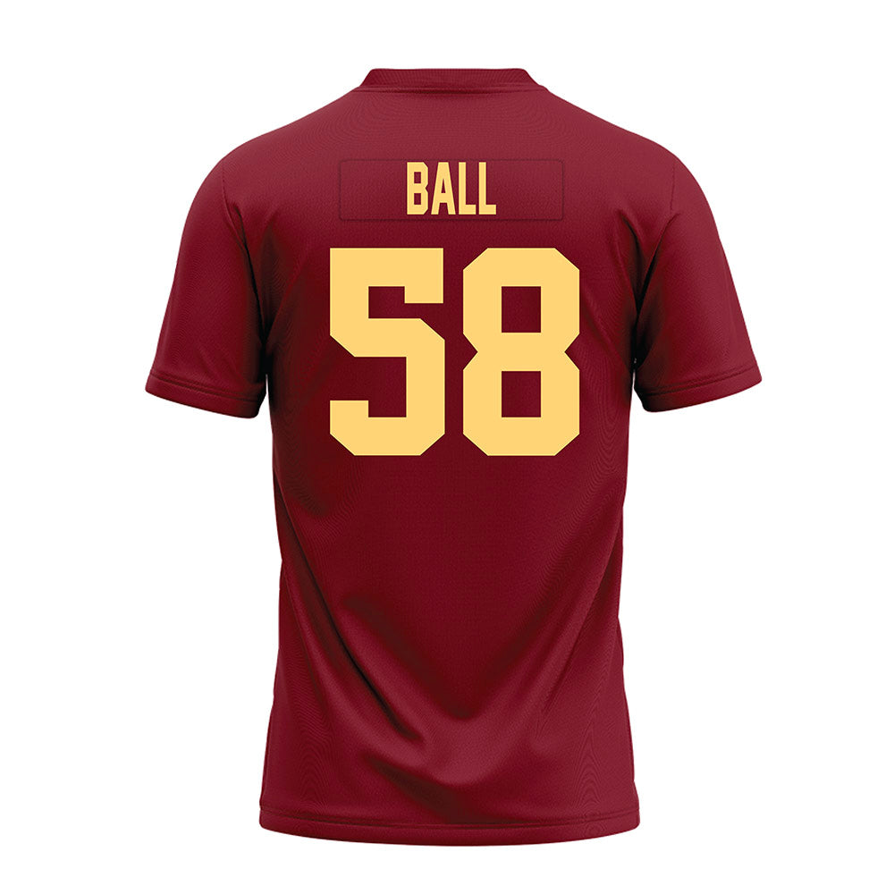Minnesota - NCAA Football : Jaden Ball - Maroon Premium Football Jersey-1