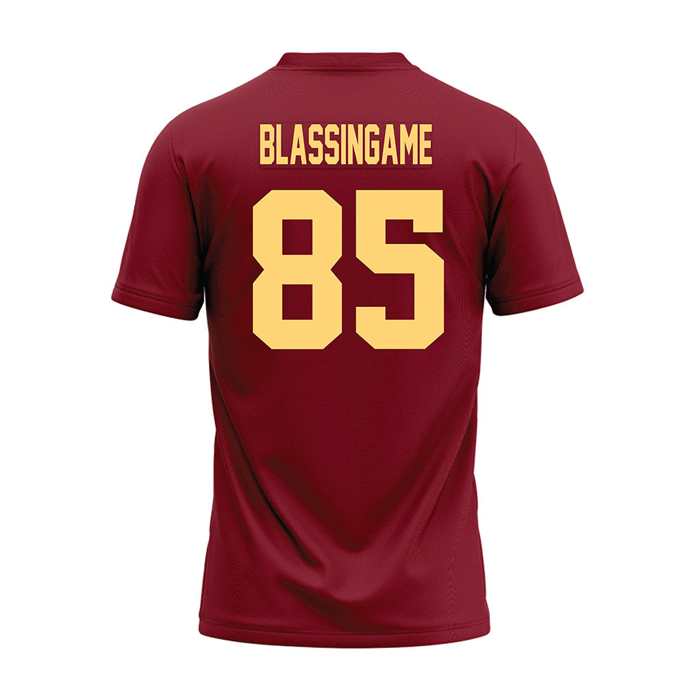 Minnesota - NCAA Football : Rico Blassingame - Maroon Premium Football Jersey-1