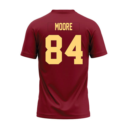 Minnesota - NCAA Football : Hayden Moore - Maroon Premium Football Jersey-1