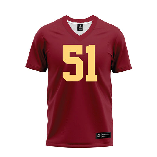 Minnesota - NCAA Football : Daniel Shipp - Maroon Premium Football Jersey-0
