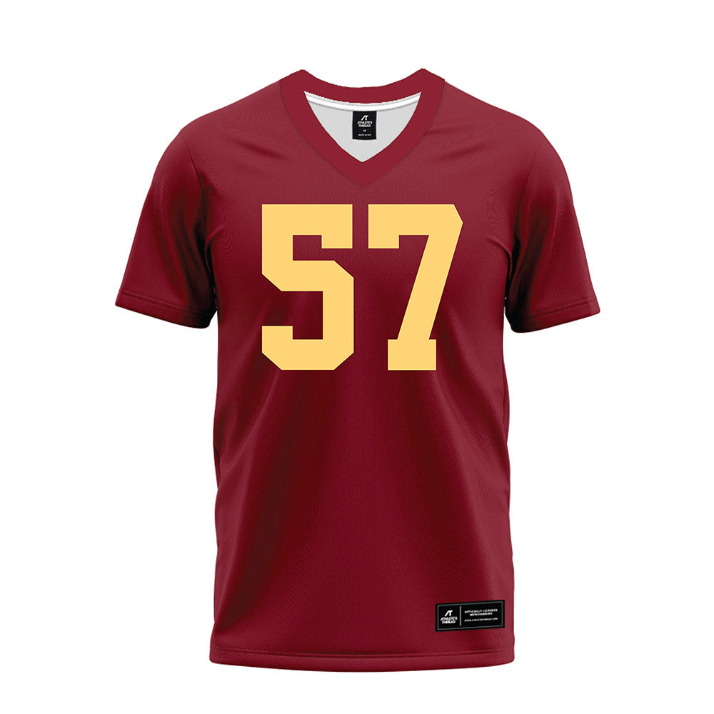 Minnesota - NCAA Football : Aaron Thomas - Maroon Premium Football Jersey-0