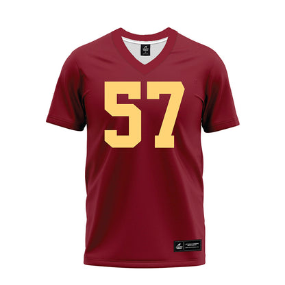 Minnesota - NCAA Football : Aaron Thomas - Maroon Premium Football Jersey-0
