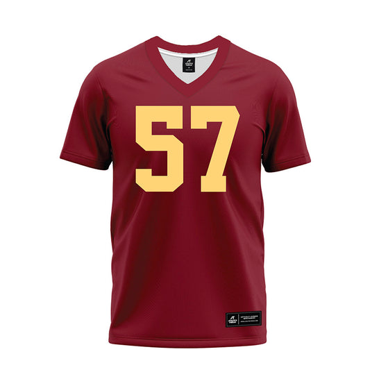 Minnesota - NCAA Football : Aaron Thomas - Maroon Premium Football Jersey-0