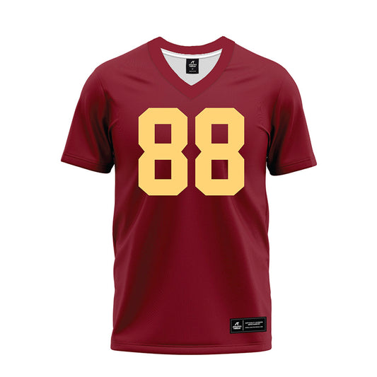 Minnesota - NCAA Football : Josiah Anyansi - Maroon Premium Football Jersey-0